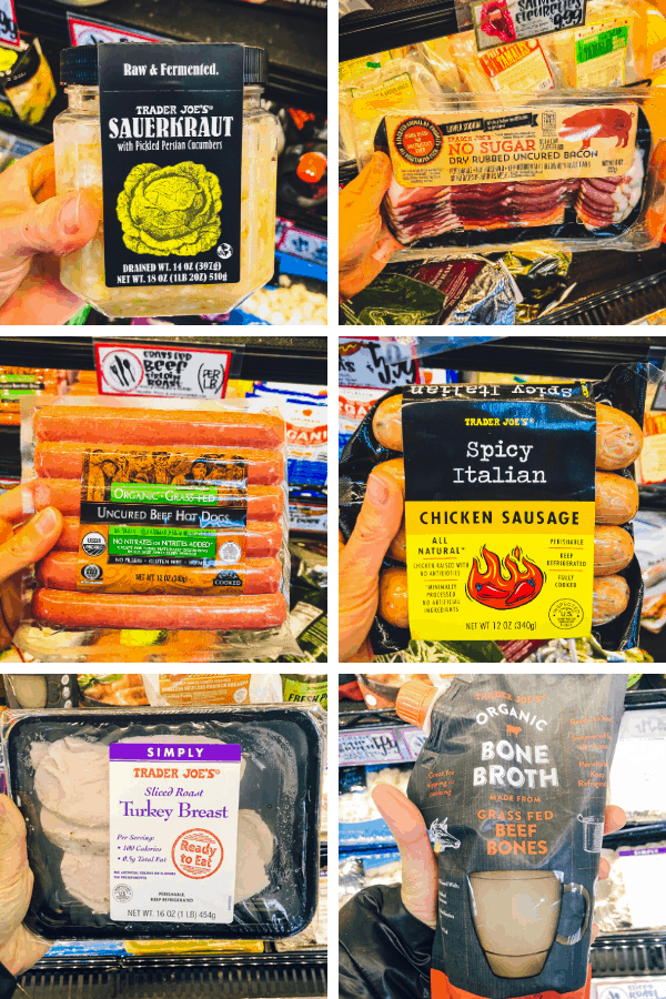Trader Joes Whole 30 List for you to complete Whole30 with Whole30 compliant foods.ย A list updated for 2019 and 2020 items at Trader Joe's including a printable shopping list.